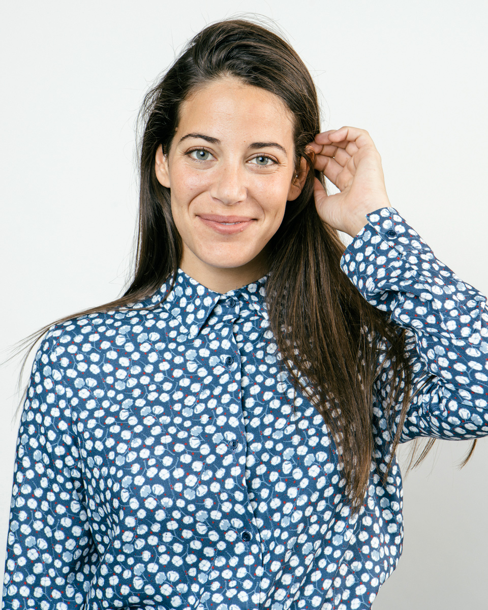 girl with blouse